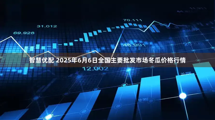 智慧优配 2025年6月6日全国主要批发市场冬瓜价格行情